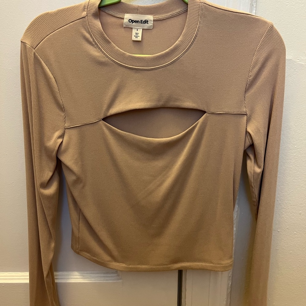 Open Edit Top with cutout